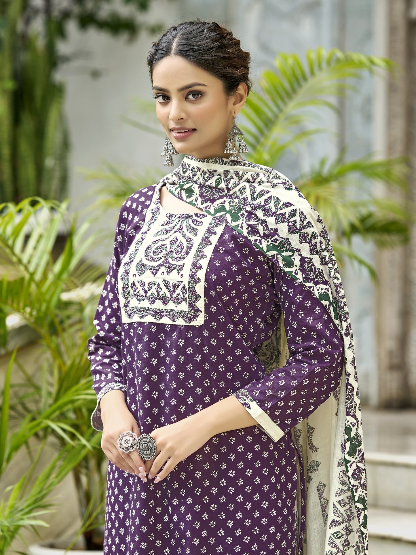 Baraka Designer 100% Pure Cotton Kurta Set - Pure Cotton Kurta Set - Amani Trendy Kurta Set