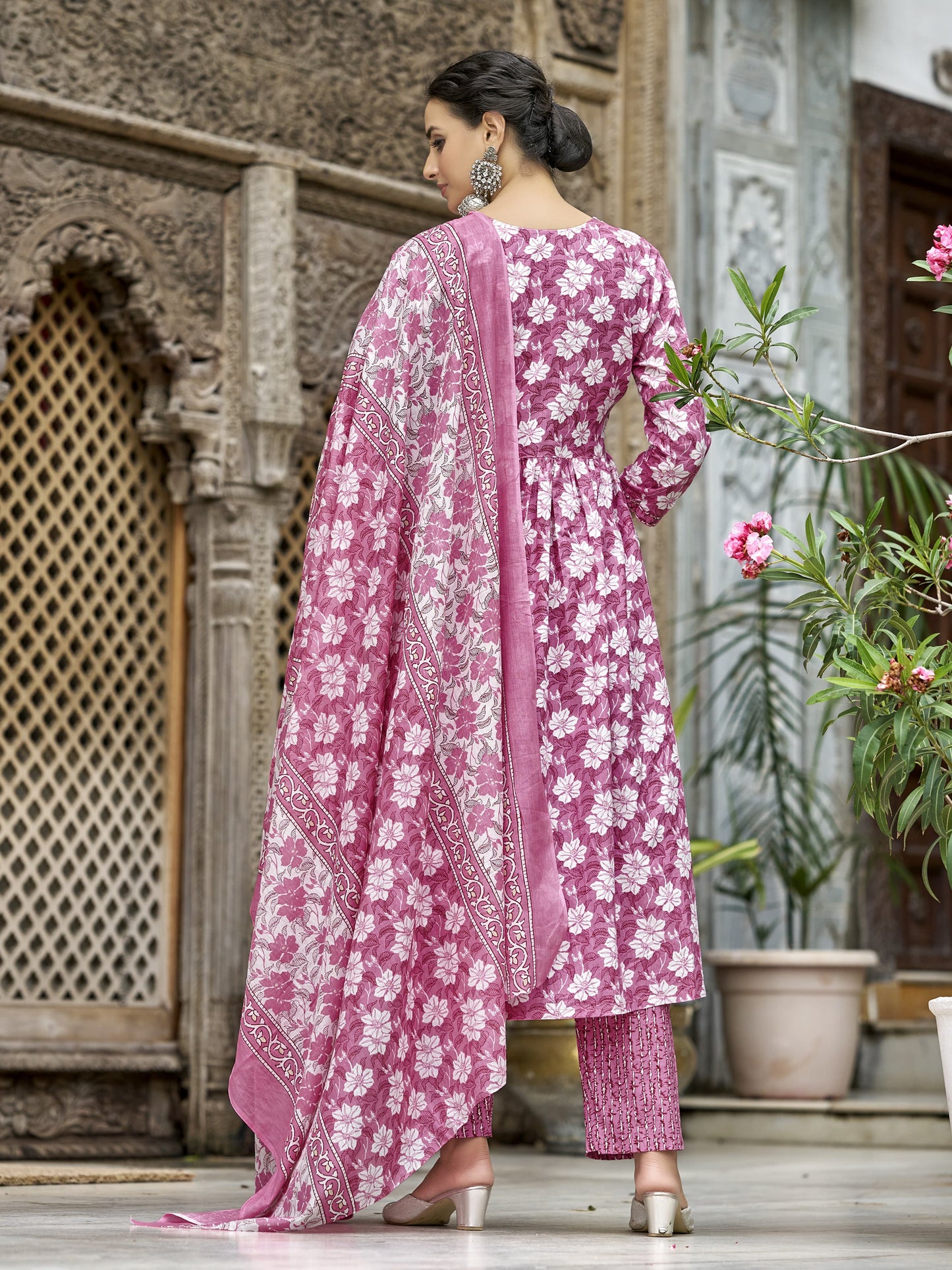 Baraka Designer 100% Pure Cotton Kurta Set - Pure Cotton Kurta Set - Falak Trendy Kurta Set